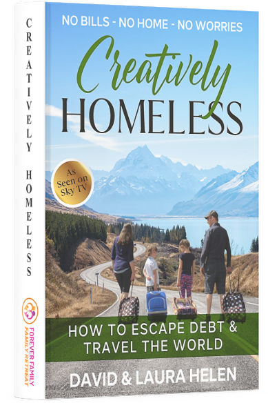Creatively Homeless - A book on how to escape debt & travel the world